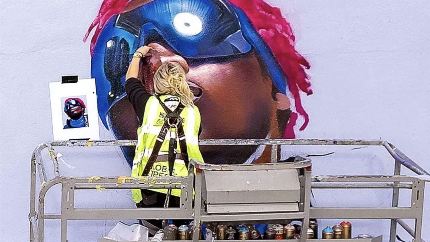 Moncler x Adidas by Global Street Art.