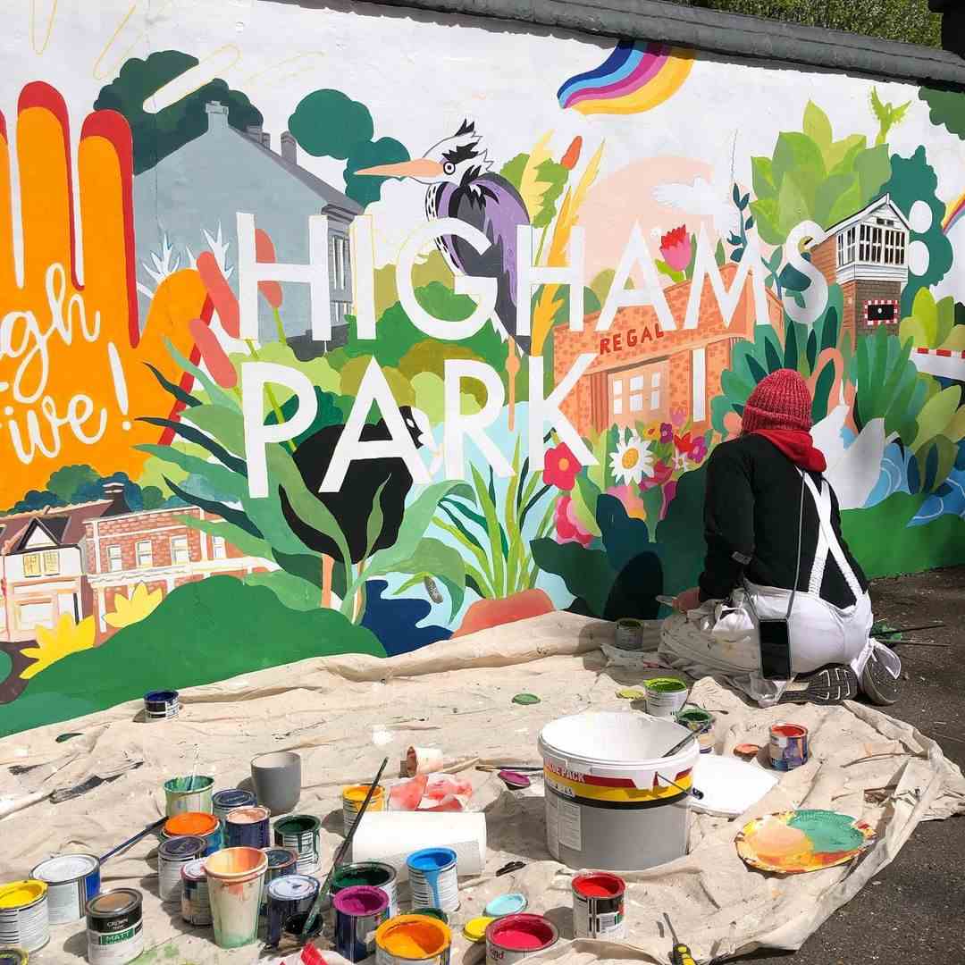 Building Community One Mural at a Time with Good Wives and Warriors